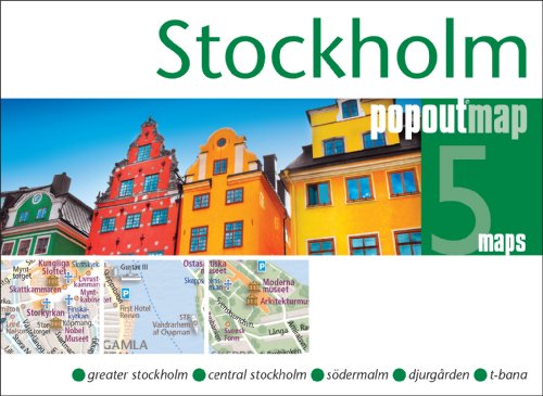 Beispielbild fr Stockholm PopOut Map - handy pocket-size popup city map of Stockholm: Handy, pocket size, pop-up map of Stockholm (PopOut Maps) zum Verkauf von WorldofBooks