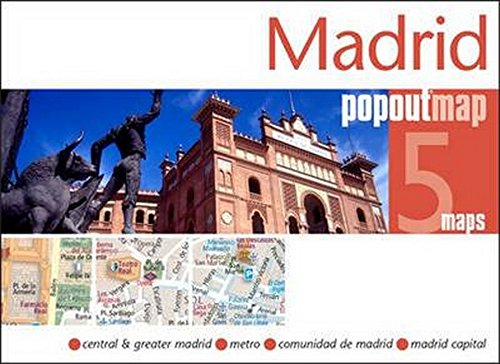 Stock image for Madrid Popout Map - handy pocket size pop-up city map of Madrid; includes a metro map (PopOut Maps) for sale by WorldofBooks