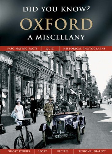Imagen de archivo de Oxford: A Miscellany (Did You Know?) a la venta por WorldofBooks