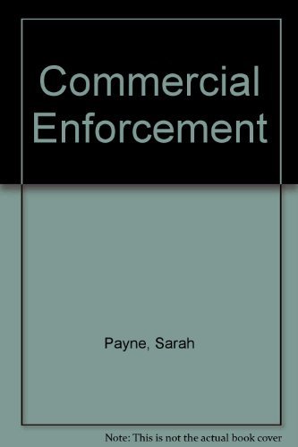 Stock image for Commercial Enforcement for sale by Better World Books Ltd