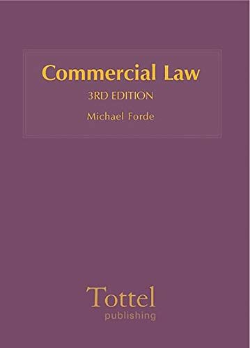 Stock image for Commercial Law: 3rd Edition for sale by Devils in the Detail Ltd