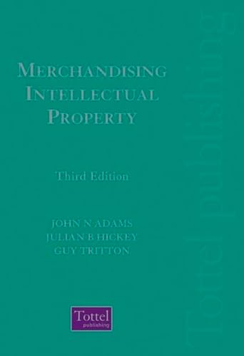 Imagen de archivo de Merchandising Intellectual Property a la venta por Books Puddle