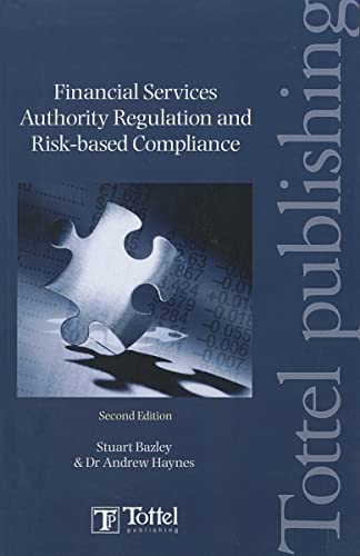 9781845922498: Financial Services Authority Regulation and Risk-based Compliance