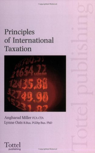 Beispielbild fr Principles of International Taxation zum Verkauf von Anybook.com