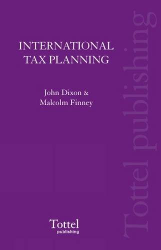 International Tax Planning (9781845923402) by Dixon, John