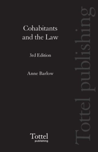 Cohabitants and the Law (9781845924287) by Barlow, Anne