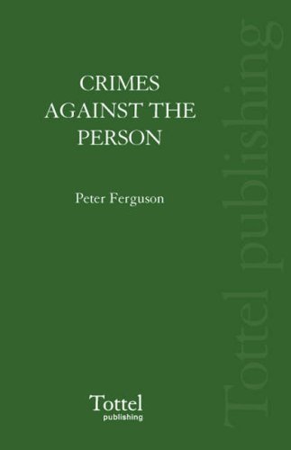 Crimes Against the Person (9781845924997) by Ferguson, Peter