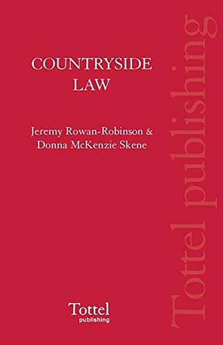 Countryside Law in Scotland (9781845925826) by Bloomsbury Professional, Bloomsbury Professional