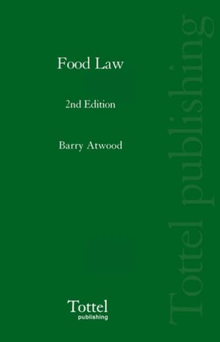 Food Law (9781845925918) by Atwood, Barry