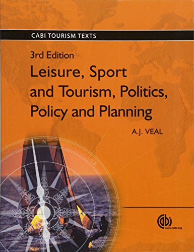 Leisure, Sport And Tourism, Politics, Policy And Planning
