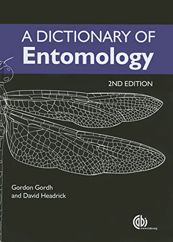 9781845935429: A Dictionary of Entomology