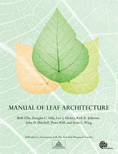 Imagen de archivo de Manual of Leaf Architecture a la venta por Kennys Bookshop and Art Galleries Ltd.