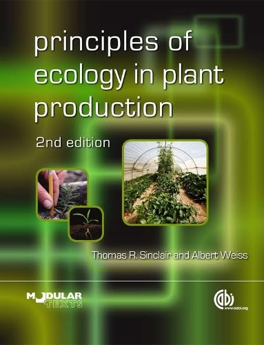 Stock image for Principles of Ecology in Plant Production for sale by Books Puddle