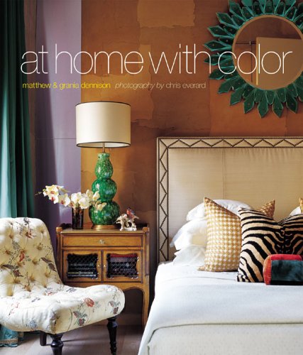 Stock image for At Home with Color for sale by Better World Books