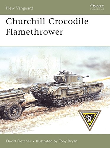 Churchill Crocodile Flamethrower - David Fletcher; illustrated by Tony Bryan