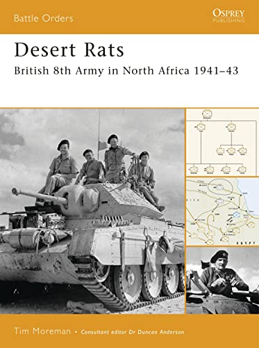 9781846031441: Desert Rats: British 8th Army in North Africa 1941-43: No. 28 (Battle Orders)