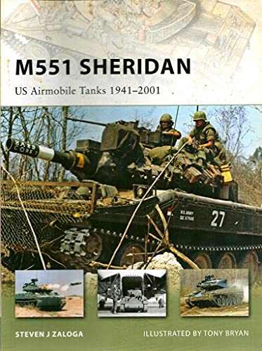 Beispielbild fr M551 Sheridan: US Airmobile Tanks 1941 "2001 (New Vanguard) zum Verkauf von HPB-Red