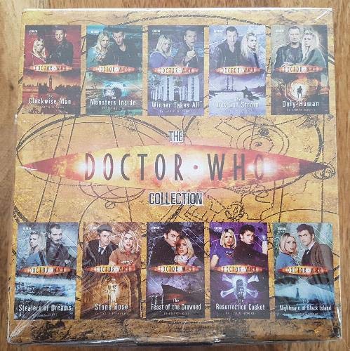 Imagen de archivo de The Doctor Who Collection - BBC 10 Book Set . The Nightmare of Black Island / Resurrection Casket / Feast of the Drowned / Stone Rose / Stealers of Dreams / Only Human / Deviant Strain / Winner Takes All / Monsters Inside / Clockwise Man. a la venta por Collector's Corner