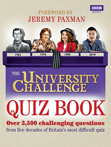 Stock image for The University Challenge Quiz Book for sale by AwesomeBooks