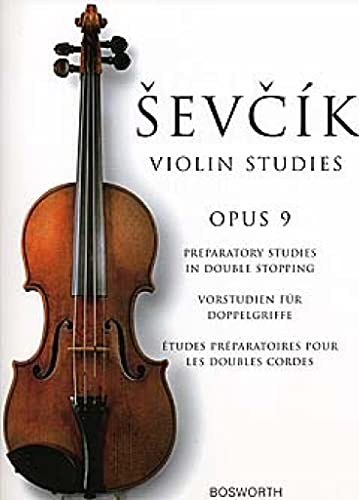 Imagen de archivo de Sevcik Violin Studies - Opus 9: Preparatory Studies in Double-Stopping a la venta por HPB-Red
