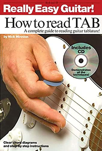 9781846093166: Really easy guitar! how to read tab guitare+cd: A Complete Guide to Reading Guitar Tablature!