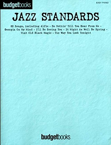 9781846093494: Budgetbooks: Jazz Standards (Easy Piano)