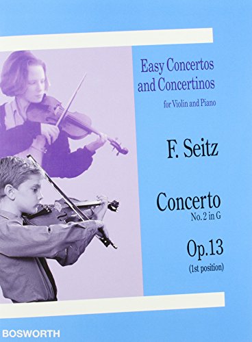 Beispielbild fr Friedrich Seitz: Violin Concerto No.2 in G Op.13 (Violin/Piano) zum Verkauf von Monster Bookshop