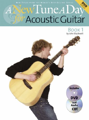 Beispielbild fr Acoustic Guitar, Book 1: A New Tune a Day(Book, DVD & CD) zum Verkauf von WorldofBooks