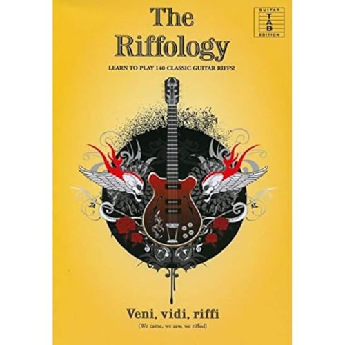 9781846097294: The riffology - learn to play 140 classic guitar riffs guitare (Guitar tab edition)