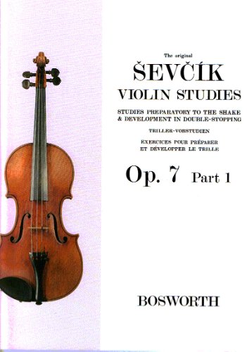 Beispielbild fr The Original Sevcik Violin Studies, Op. 7 - Part 1 zum Verkauf von pompon