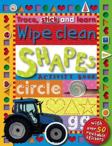 Trace Stick and Learn Shapes (9781846104794) by Phillips, Sarah