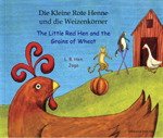 Beispielbild fr Little Red Hen/Grains of Wheat German zum Verkauf von AwesomeBooks