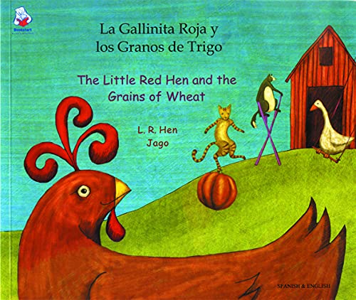 Stock image for Little Red Hen the Grains of Wheat Spani for sale by Better World Books