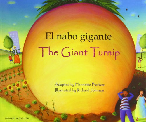 Stock image for The Giant Turnip (English/Spanish) for sale by WorldofBooks