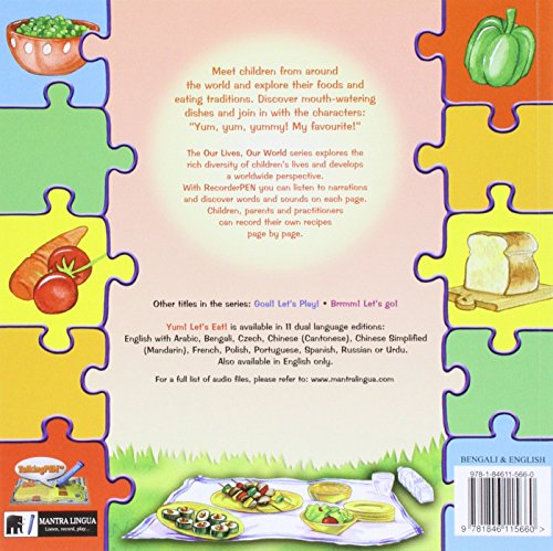 Stock image for Yum! Let's Eat! in Bengali and English (Paperback) for sale by Grand Eagle Retail