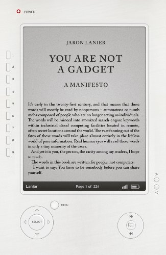 Beispielbild fr You Are Not a Gadget : A Manifesto zum Verkauf von Better World Books Ltd