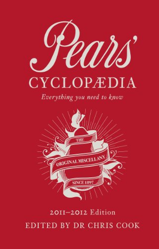 9781846143755: Pears' Cyclopaedia 2011-2012