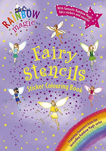 9781846164767: Fairy Stencils Sticker Colouring Book: 1 (Rainbow Magic)
