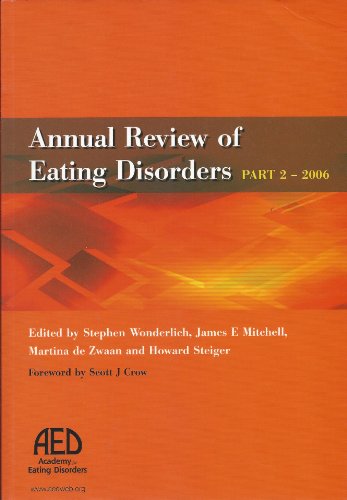 Beispielbild fr Annual Review of Eating Disorders 2006 (Pt. 2) zum Verkauf von Ergodebooks