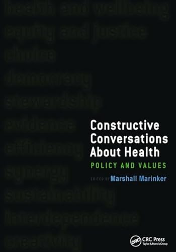9781846190339: Constructive Conversations About Health: Pt. 2, Perspectives on Policy and Practice