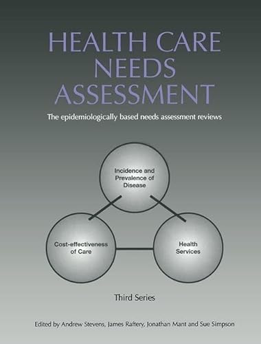 9781846190636: Health Care Needs Assessment: The Epidemiologically Based Needs Assessment Reviews, v. 2, First Series