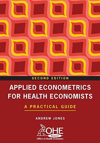 9781846191718: Applied Econometrics for Health Economists: A Practical Guide