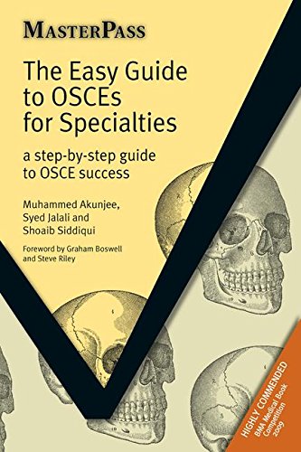 9781846192500: The Easy Guide to OSCEs for Specialties: A Step-by-Step Guide to OSCE Success