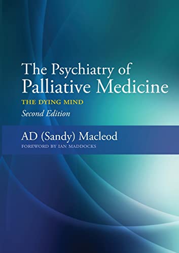 Beispielbild fr Psychiatry of Palliative Medicine zum Verkauf von Chiron Media