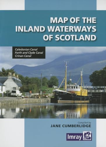 Stock image for Map Inland Waterways of Scotland for sale by WorldofBooks