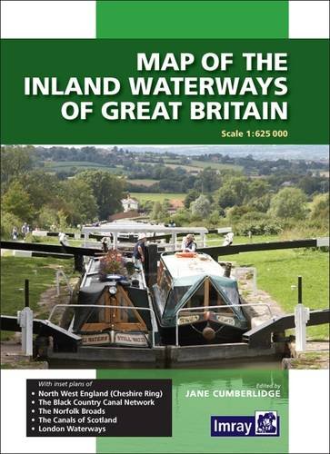 Stock image for Map Inland Waterways of Great Britain for sale by Goldstone Books