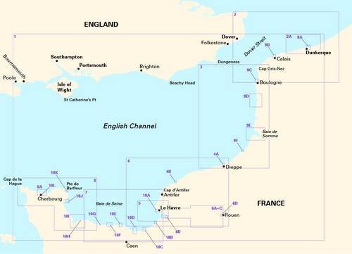 9781846236013: Imray Chart Pack 2110 2014: North France