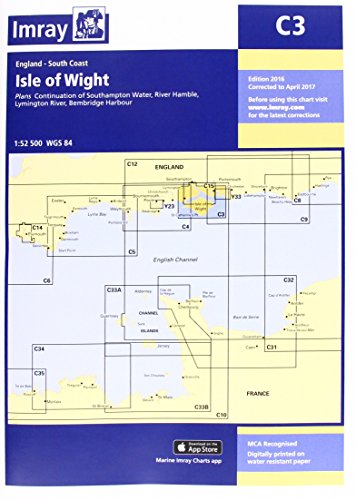 9781846238246: Imray Chart C3: Isle of Wight