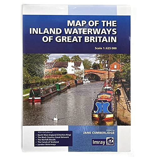 9781846238277: Map of the Inland Waterways of Great Britain