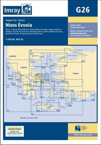 Beispielbild fr Imray Chart G26: Nisos Evvoia (G Series) zum Verkauf von WorldofBooks